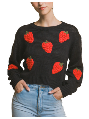 Love Tree Sweet Strawberry Sweater