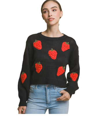 Love Tree Sweet Strawberry Sweater