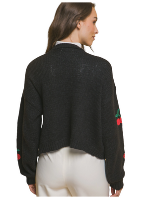 Love Tree Cherries Cardigan