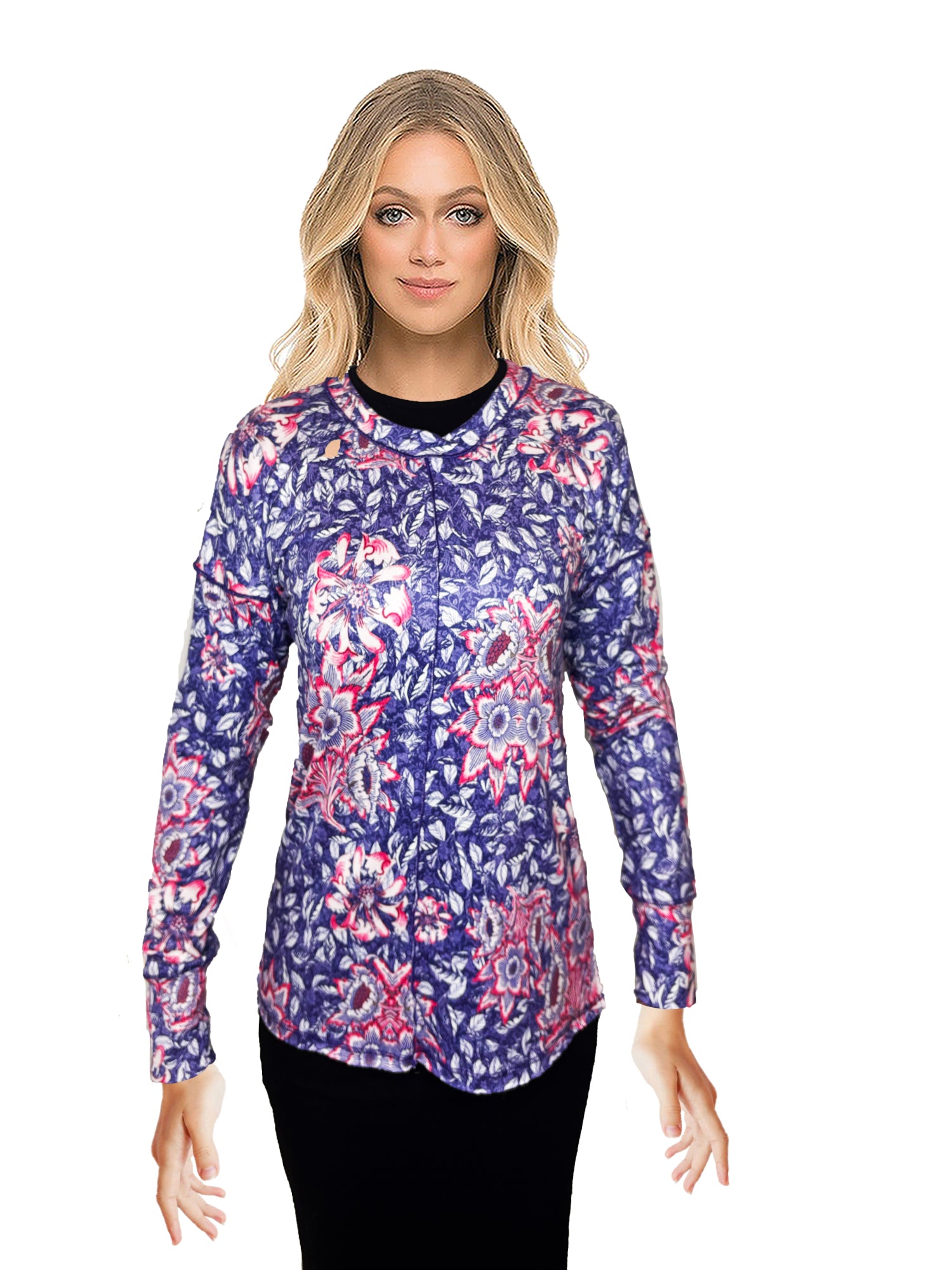 David Cline Timeless Floral Top