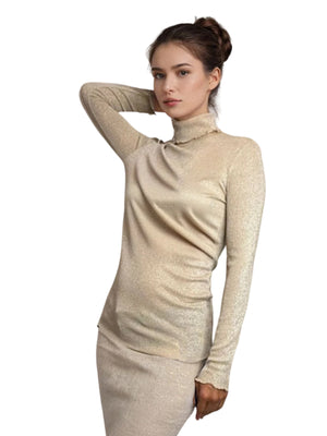 Molly Bracken Metallic Knit Elegance