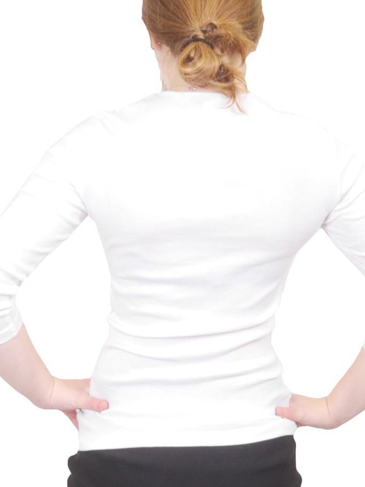 Kikiriki Ribbed Three Quarter Sleeve Top 27376 Kiki Riki