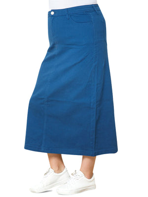 G-Gossip Apparel Pocket Twill Long Skirt - Long Skirts