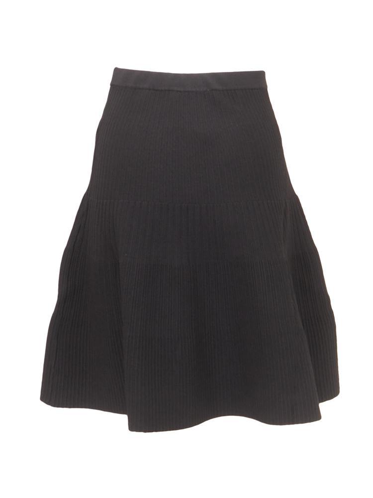 Miss Meme Ribbed Knit Skirt (Style 1815) - PinkOrchidFashion