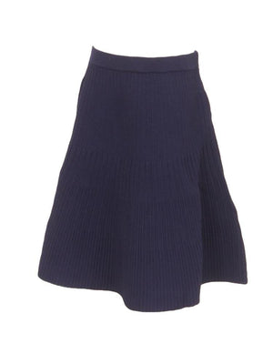 Miss Meme Ribbed Knit Skirt (Style 1815) - PinkOrchidFashion