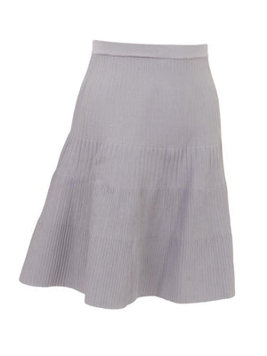 Miss Meme Ribbed Knit Skirt (Style 1815) - PinkOrchidFashion