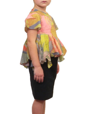 JNBY Bottom Ruffles Short Sleeve Shirt JNBY