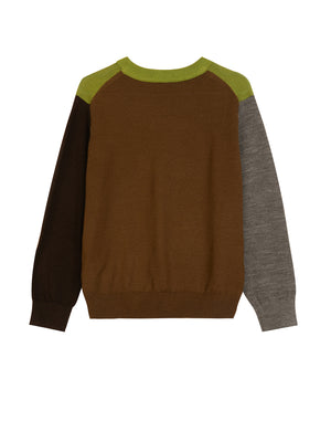 JNBY Classic Color Block Sweater - Shirts & Tops