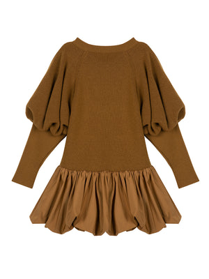 JNBY Knit Puffer Sweater Dress - Dresses