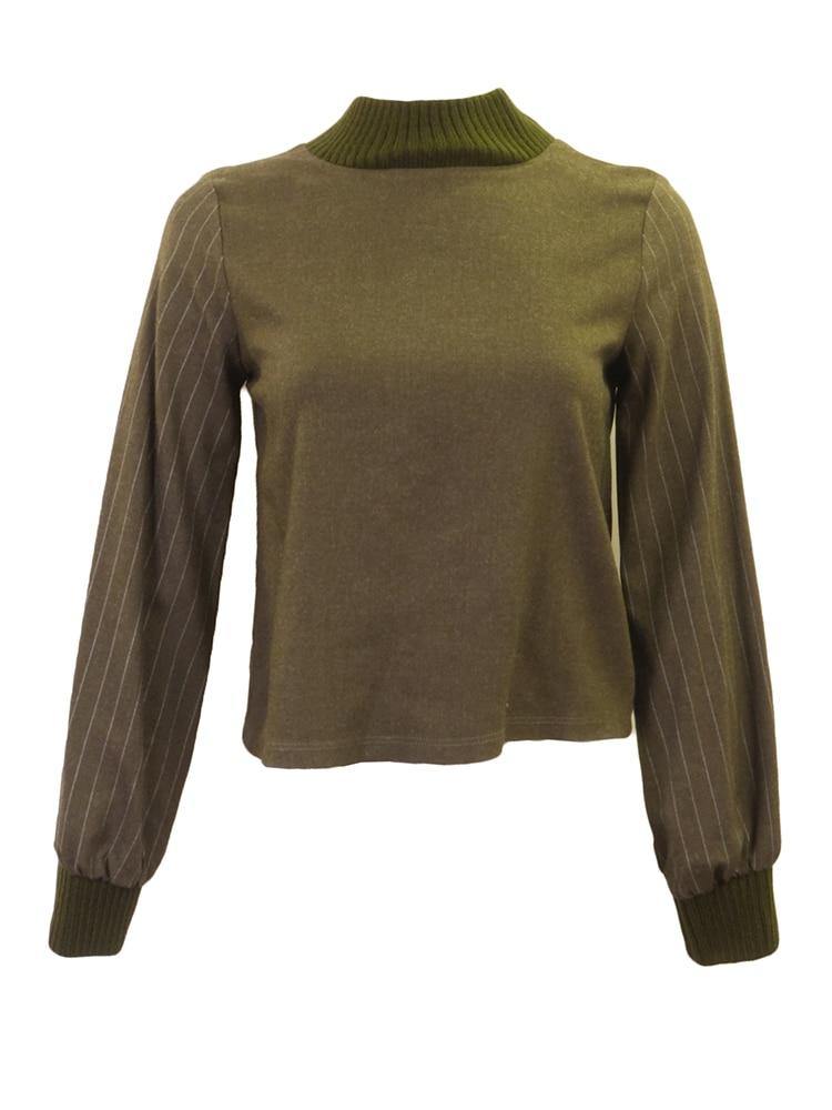 Sabra Mock Neck Top vendor-unknown