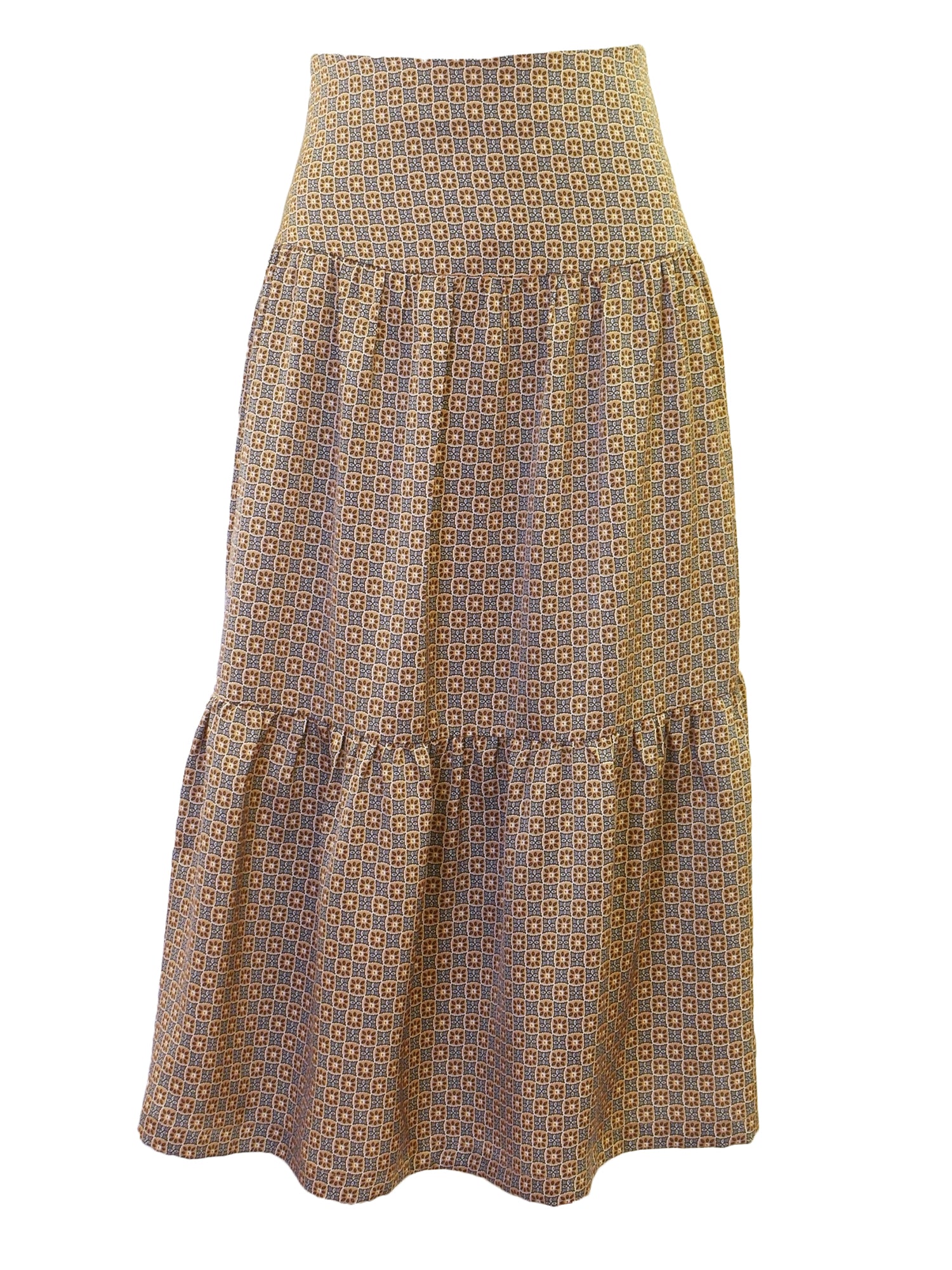 Noni Floral Print Tiered Skirt - Skirts