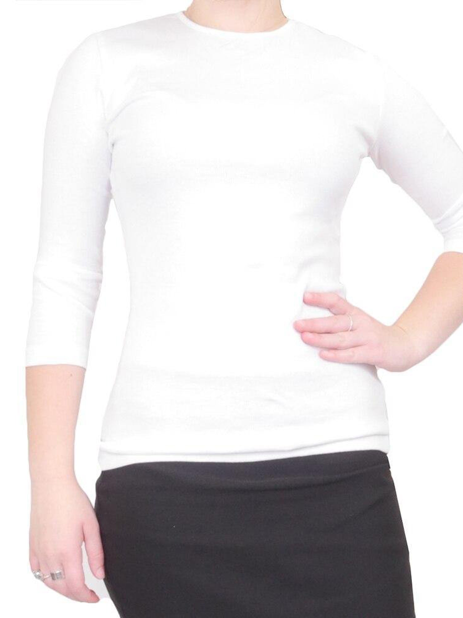 Kikiriki Ribbed Three Quarter Sleeve Top 27376 Kiki Riki