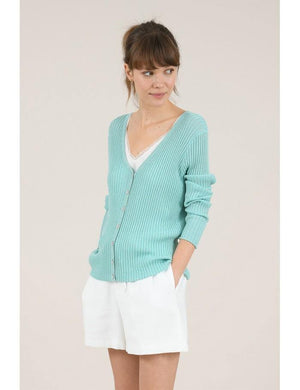 Molly Bracken Lurex Cardigan - PinkOrchidFashion