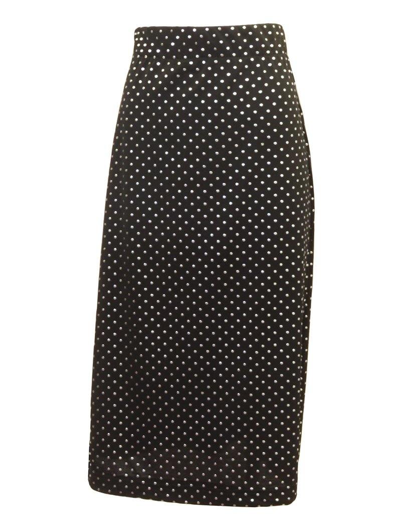 Sportchic Metallic Dots Midi Skirt