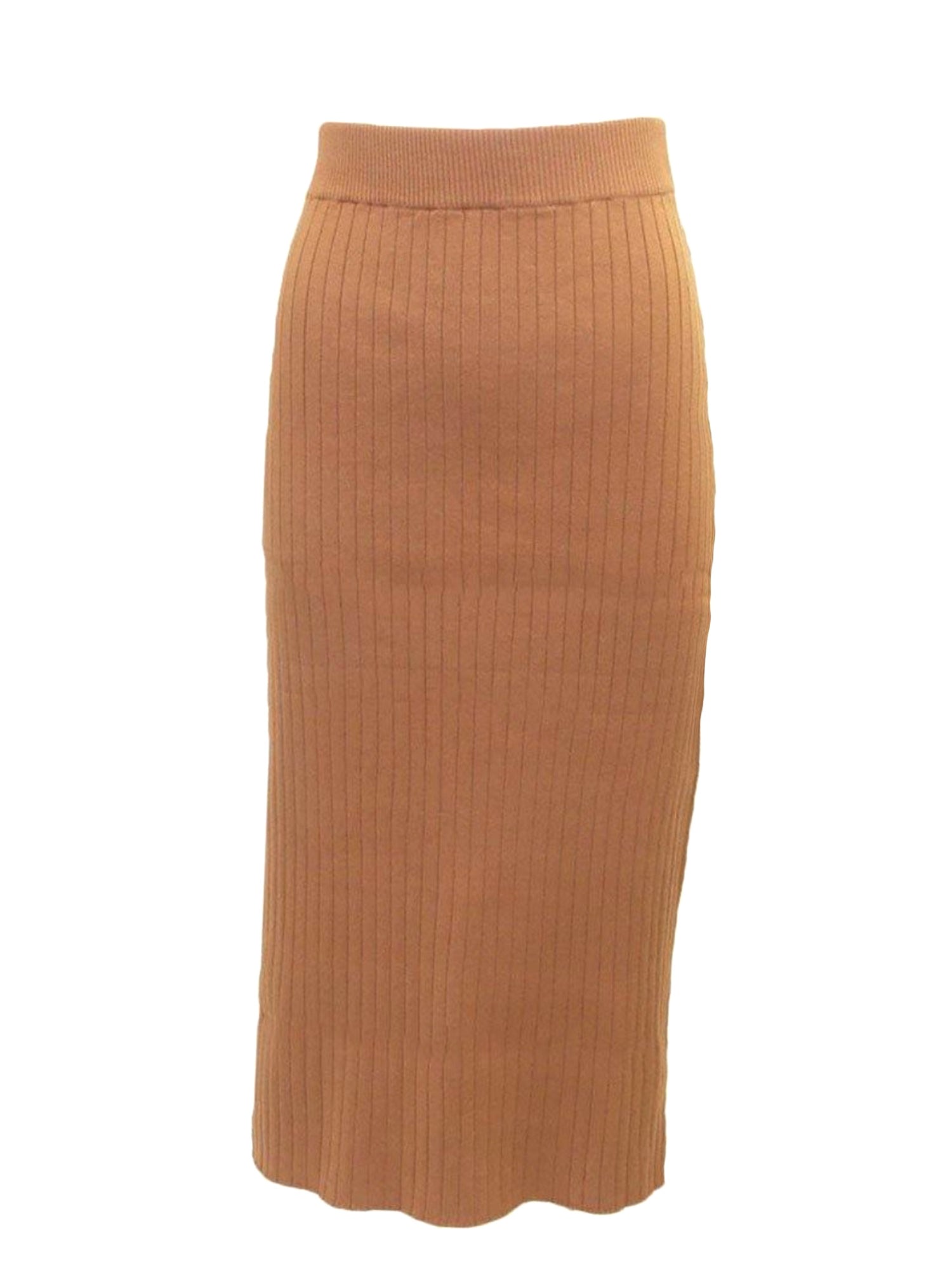 24/7 Ribbed Midi Skirt - Skirts