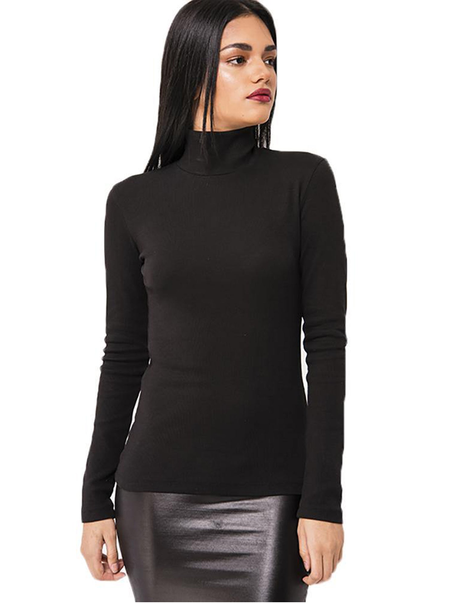 Kiki Riki Mock Neck Long Sleeve Top (28072) Kiki Riki