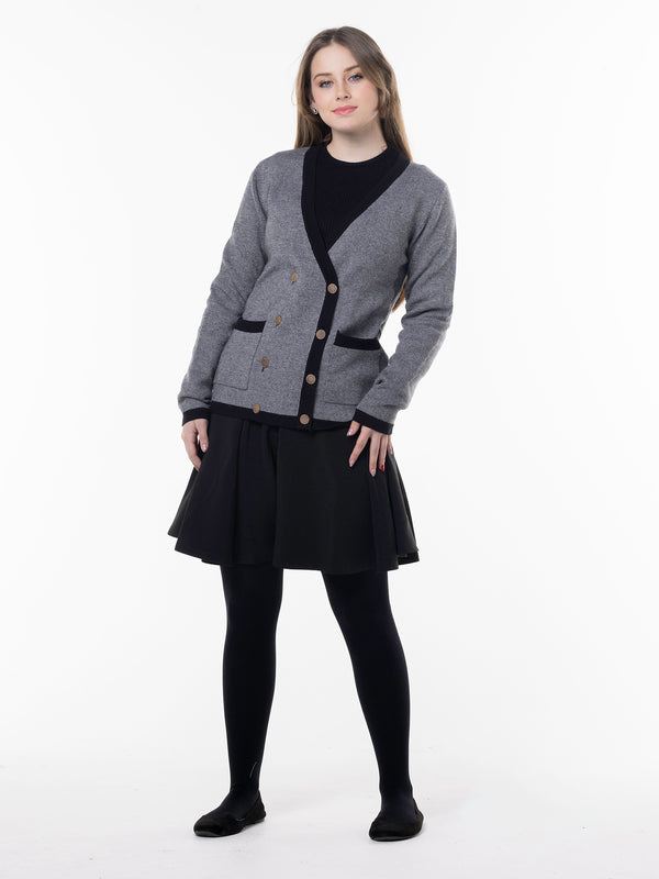 Niveua Double Breasted Cardigan - Shirts & Tops