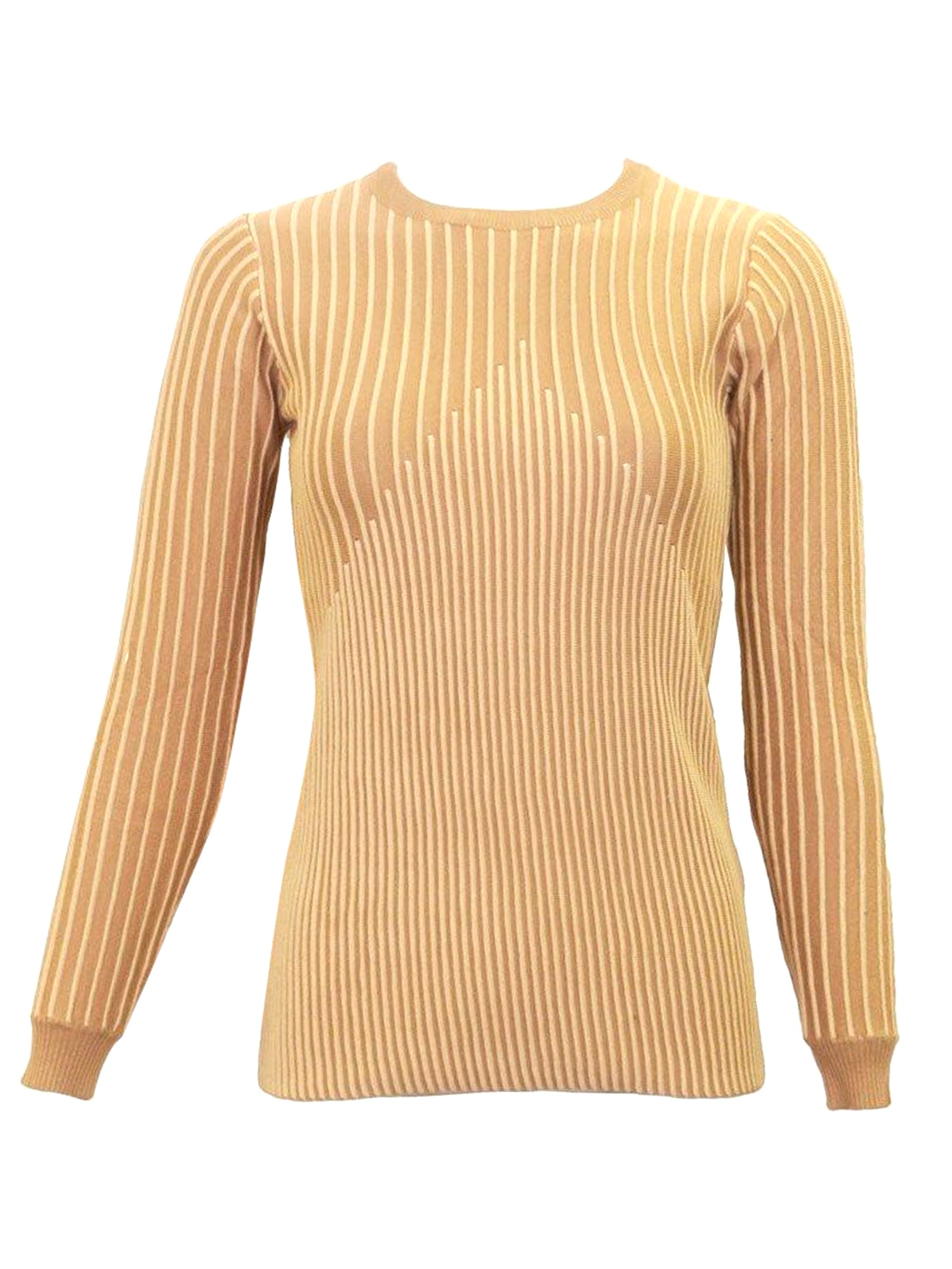 Cinnamon Piping Midi Sweater Cinnamon Knitwear