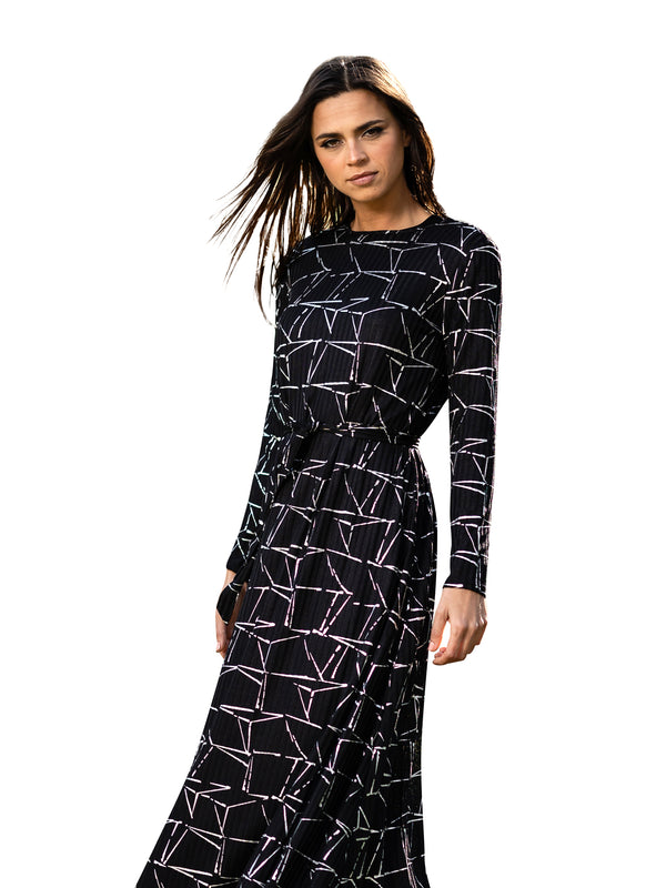 Daniella Faye Print Maxi Dress - Dresses