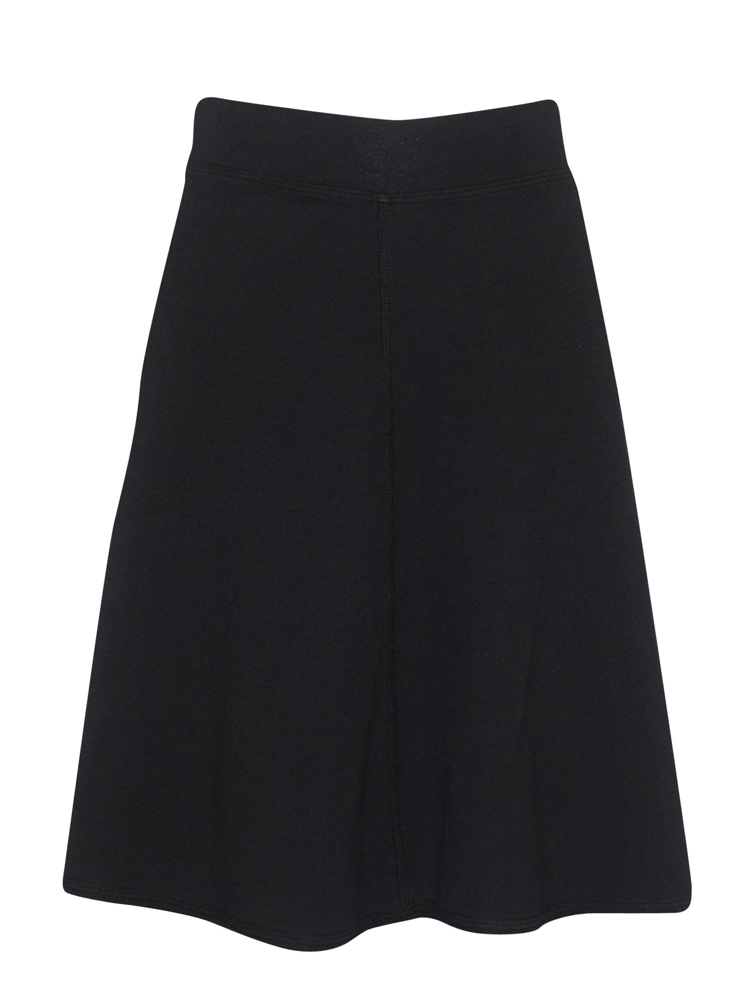 Hard Tail Junior Flat Waist Knee Skirt (Style B-846) - Designers