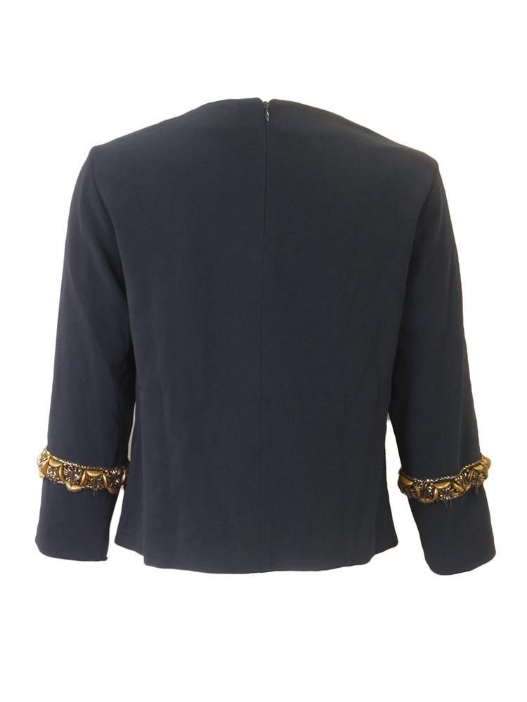 Worth New York Navy Chain Top Worth New York