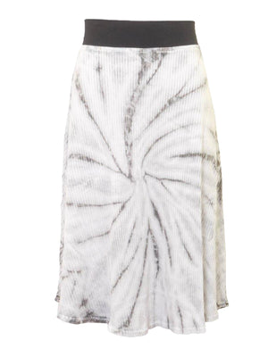 Hard Tail Wide Ribbed Skater Skirt CMR-04 Hard Tail