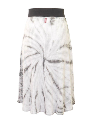 Hard Tail Wide Ribbed Skater Skirt CMR-04 Hard Tail