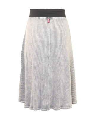 Hard Tail Wide Ribbed Skater Skirt CMR-04 Hard Tail