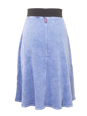 Hard Tail Wide Ribbed Skater Skirt CMR-04 Hard Tail