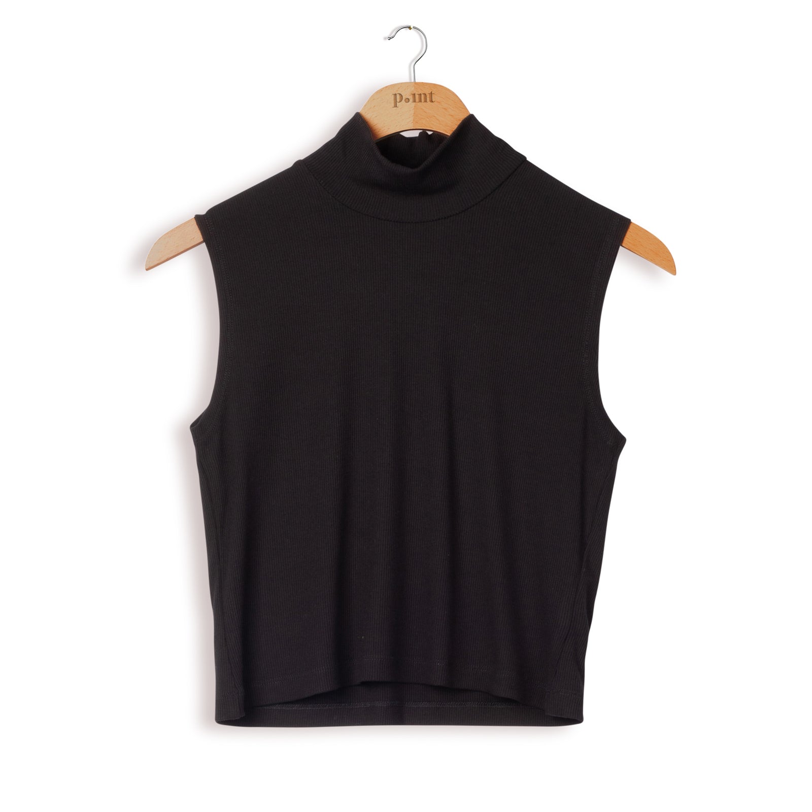 Point Core Cropped Mock Top Point