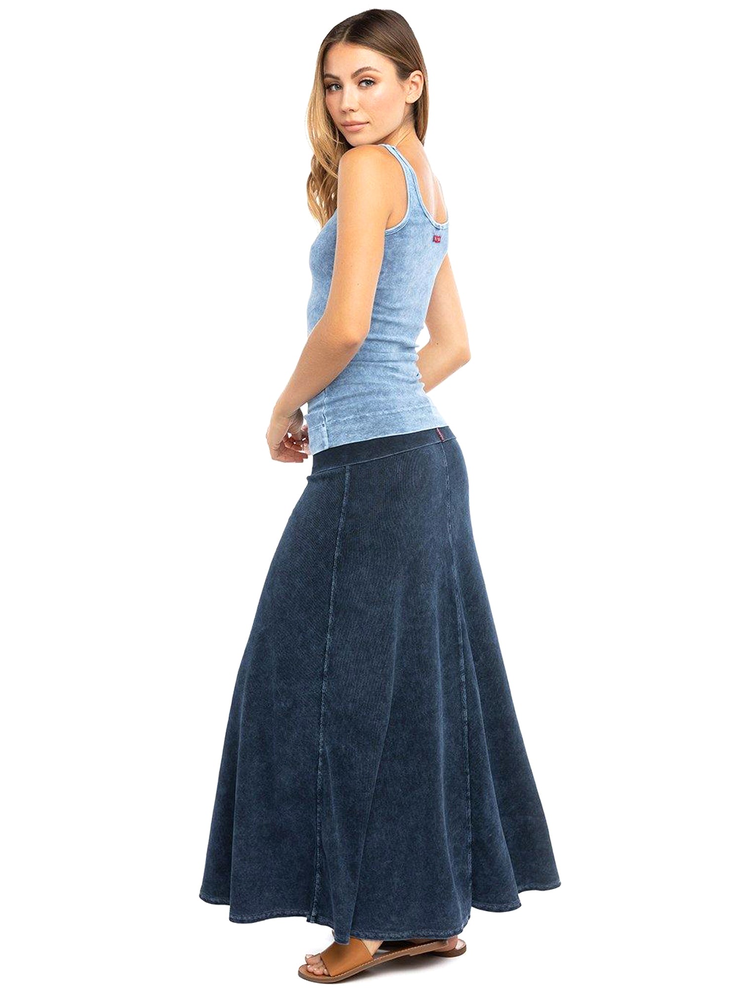 Hardtail Ribbed Rolldown Sweep Skirt CS-103 Hard Tail