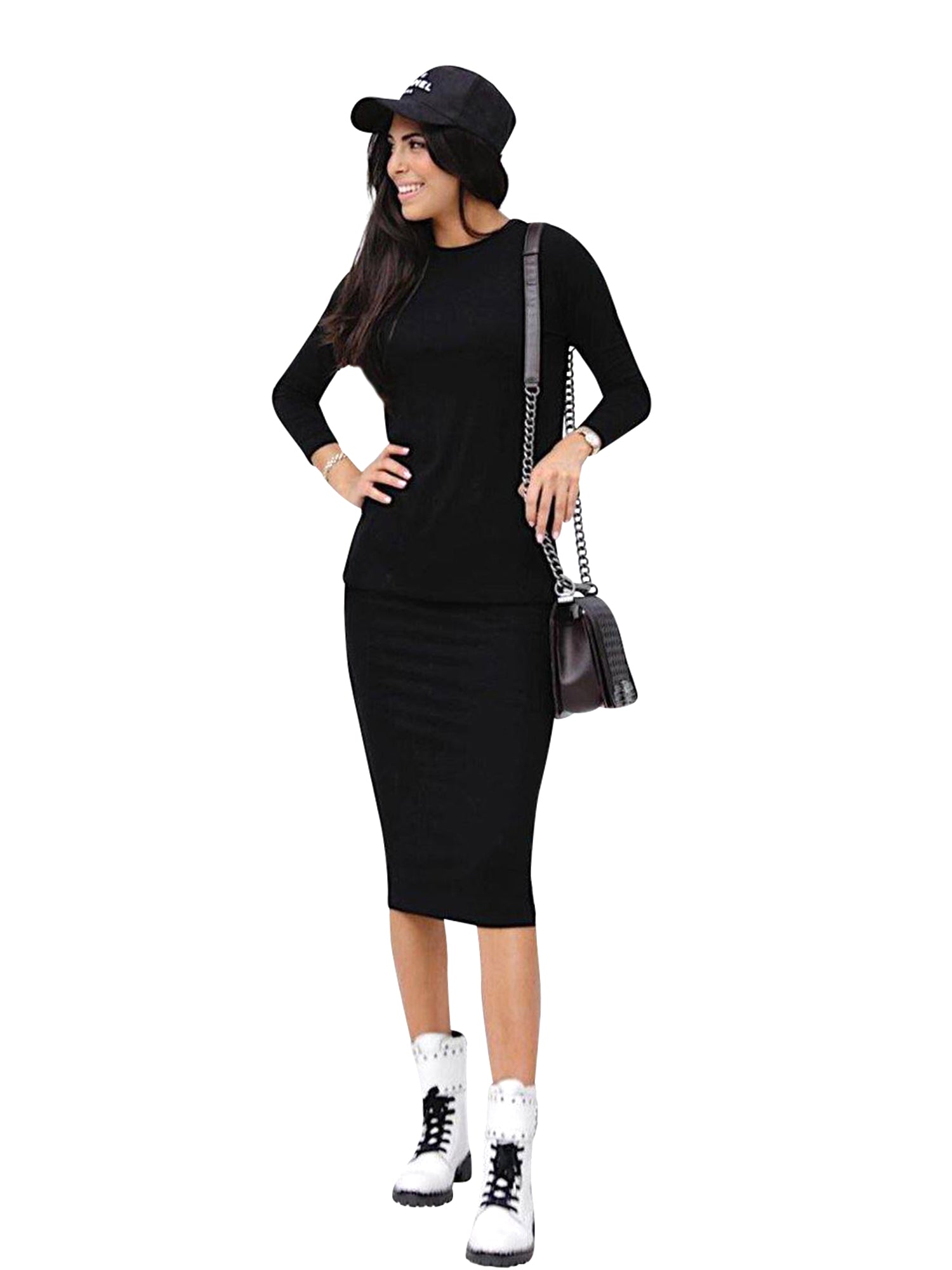 Daniella Faye Ribbed Skirt Daniella Faye