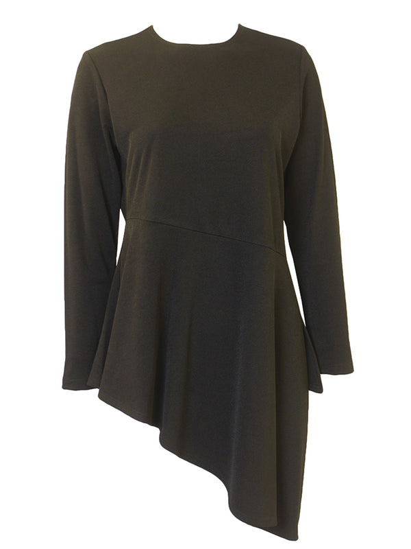 Elio Long Asymmetric Top - Tops