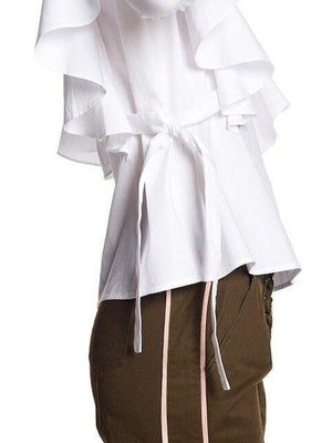 Endless Rose Ruffle Shoulder Blouse vendor-unknown