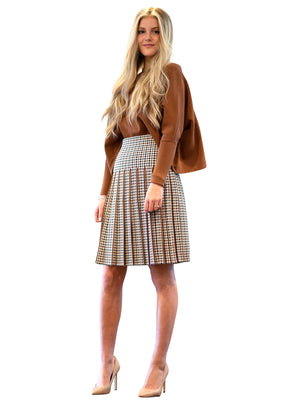 Apparalel Knit Pleat Infinity Skirt Apparalel