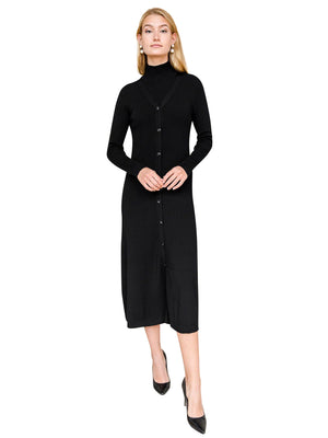 Apparalel Ribbed Cardigan Dress Apparalel