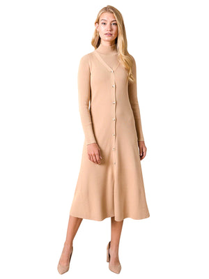 Apparalel Ribbed Cardigan Dress Apparalel