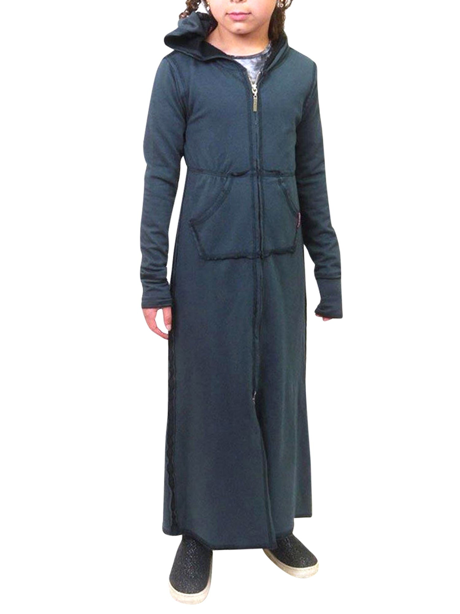 Hard Tail Junior Long Double Zip Hoodie FW-70 Hard Tail