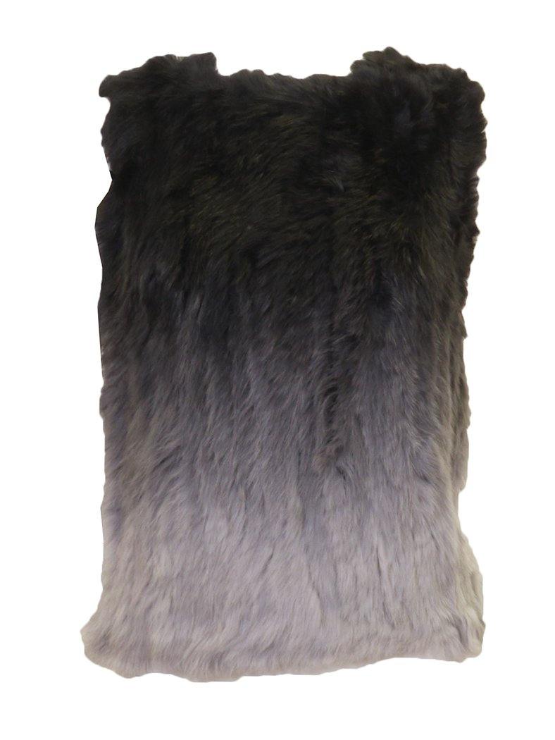 Wear & Flair Ombre Fur Vest Front