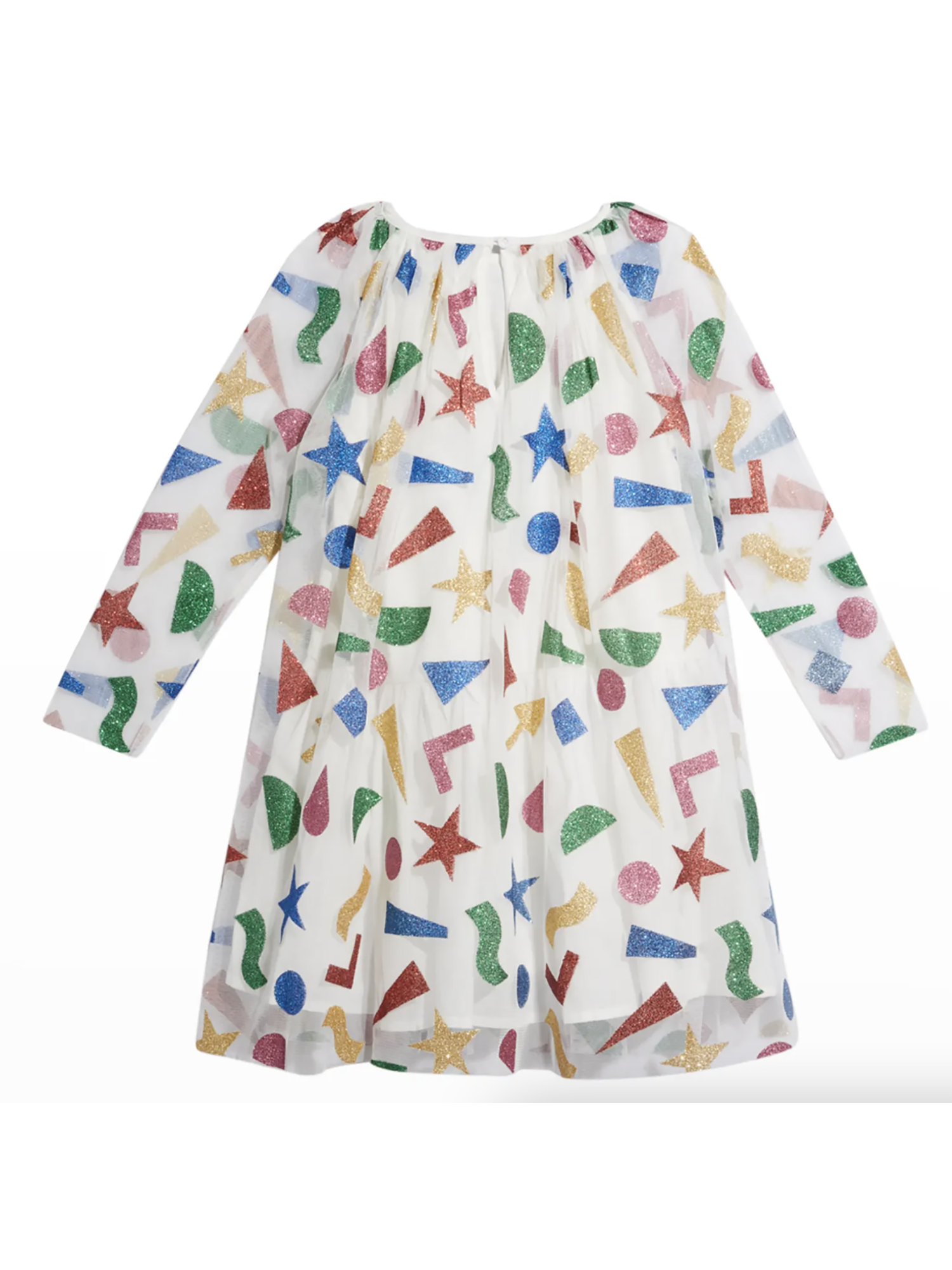 Stella McCartney Glitter Stickers Tulle Dress - Dresses