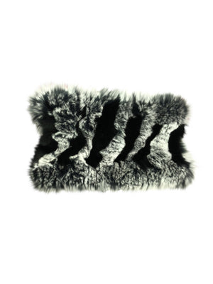 Bugatteli New York Rabbit Fur Head Wrap PinkOrchidFashion
