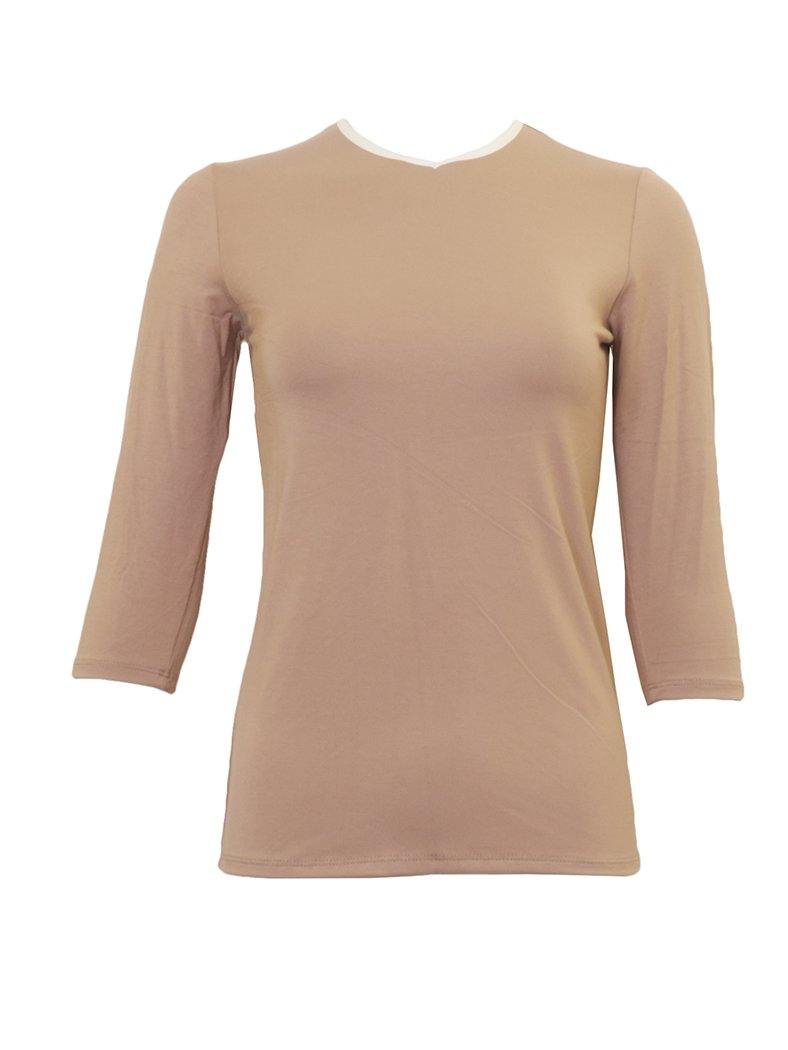 Pearlstone V-neck Shirt - PinkOrchidFashion