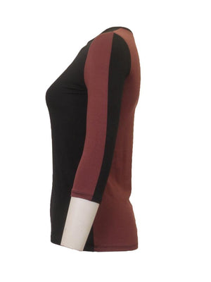 Objex Two-Tone Tshirt - PinkOrchidFashion