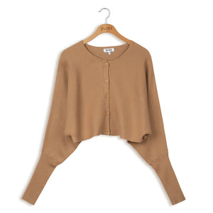 Point Rib Dolman Cardigan - Cardigan