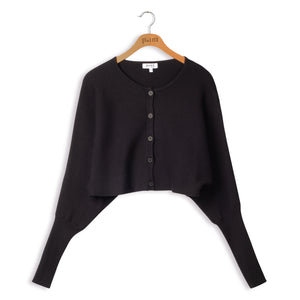 Point Rib Dolman Cardigan - Cardigan