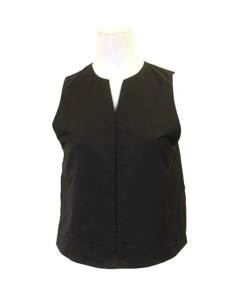 The Lines In Between Black Vest vendor-unknown