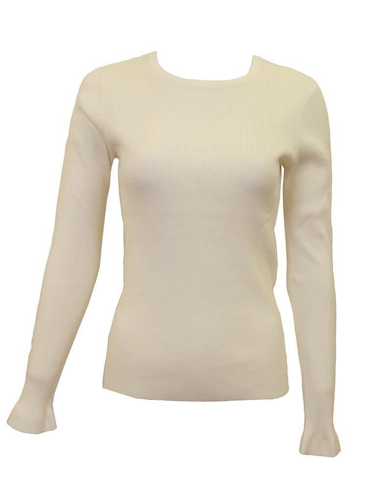 Meli Basic Cream Sweater vendor-unknown