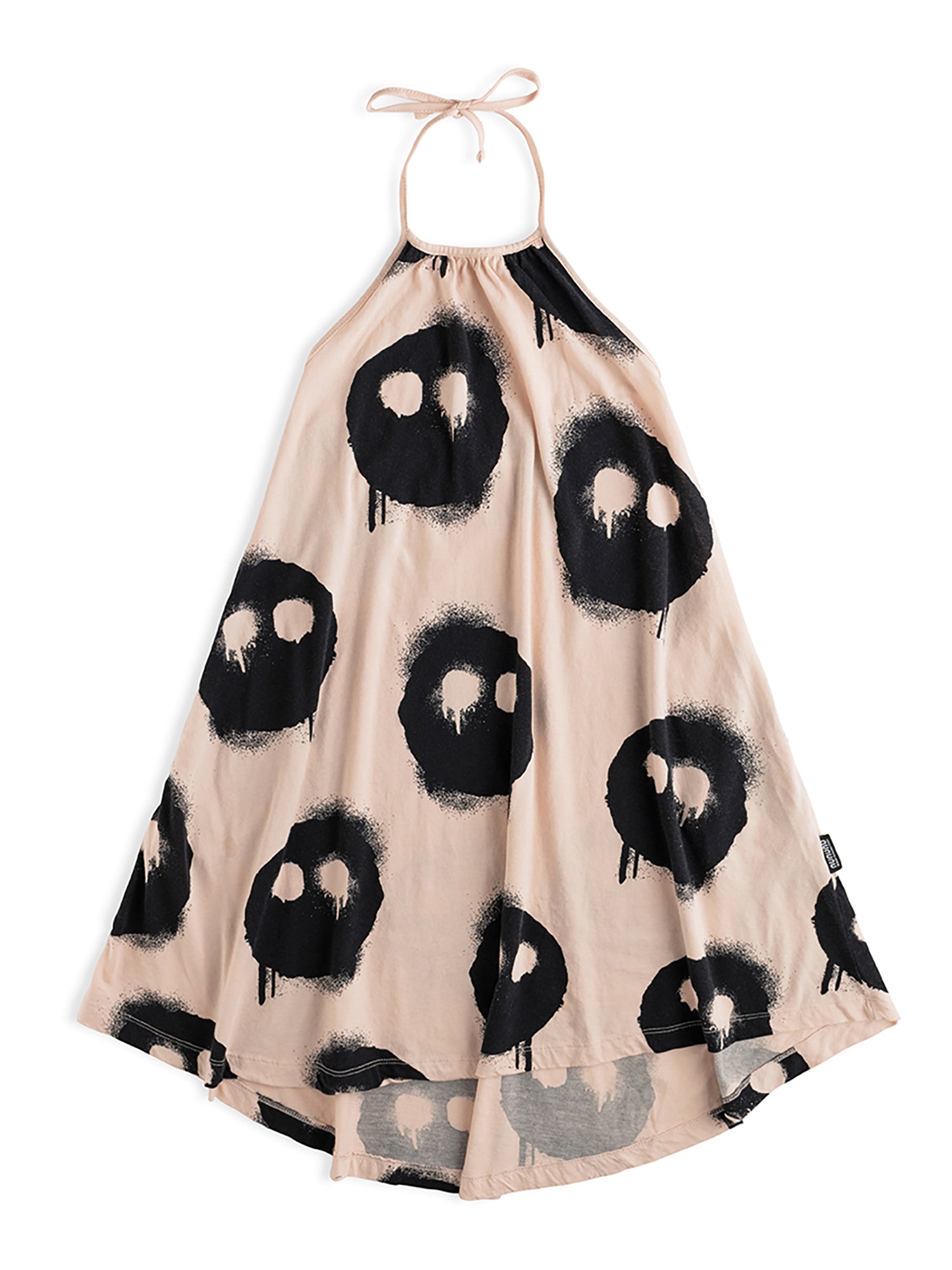 NUNUNU Melting Masks Collar Dress - Dresses