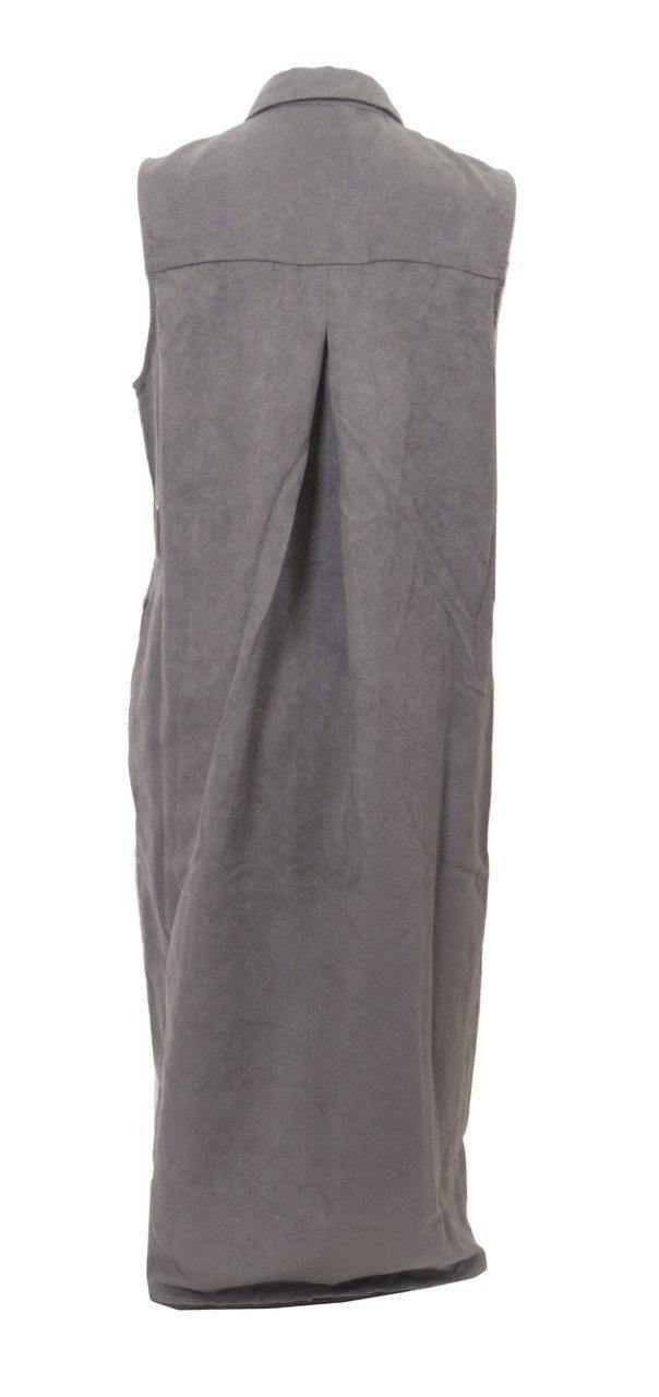 Vivid Suede Vest Dress vendor-unknown