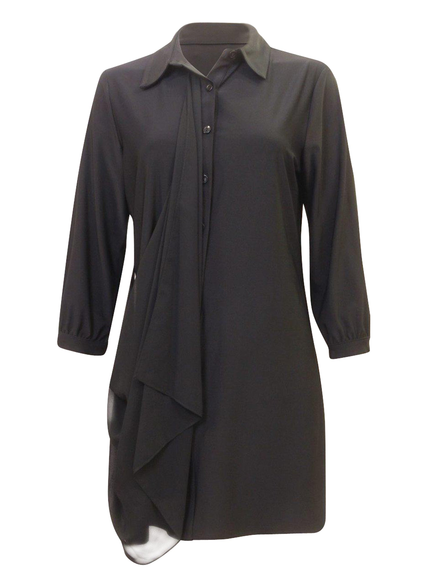 Compli K Black Knit Top vendor-unknown